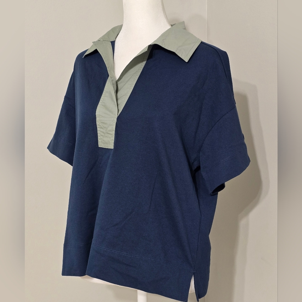 Everlane The Retro Jersey Polo Women's Size Small - Picture 3 of 9